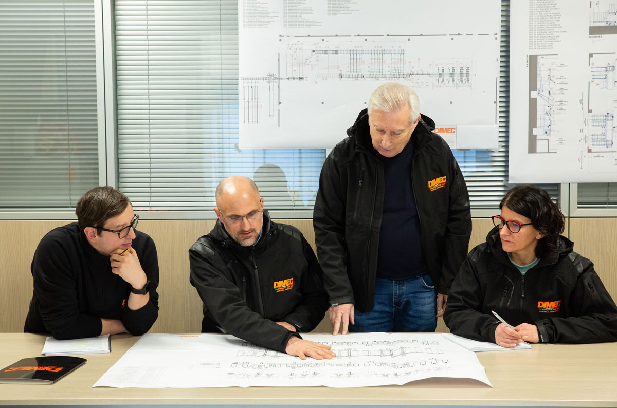 Team Dimec – Esperti in progettazione e produzione di impianti per la lavorazione del legno