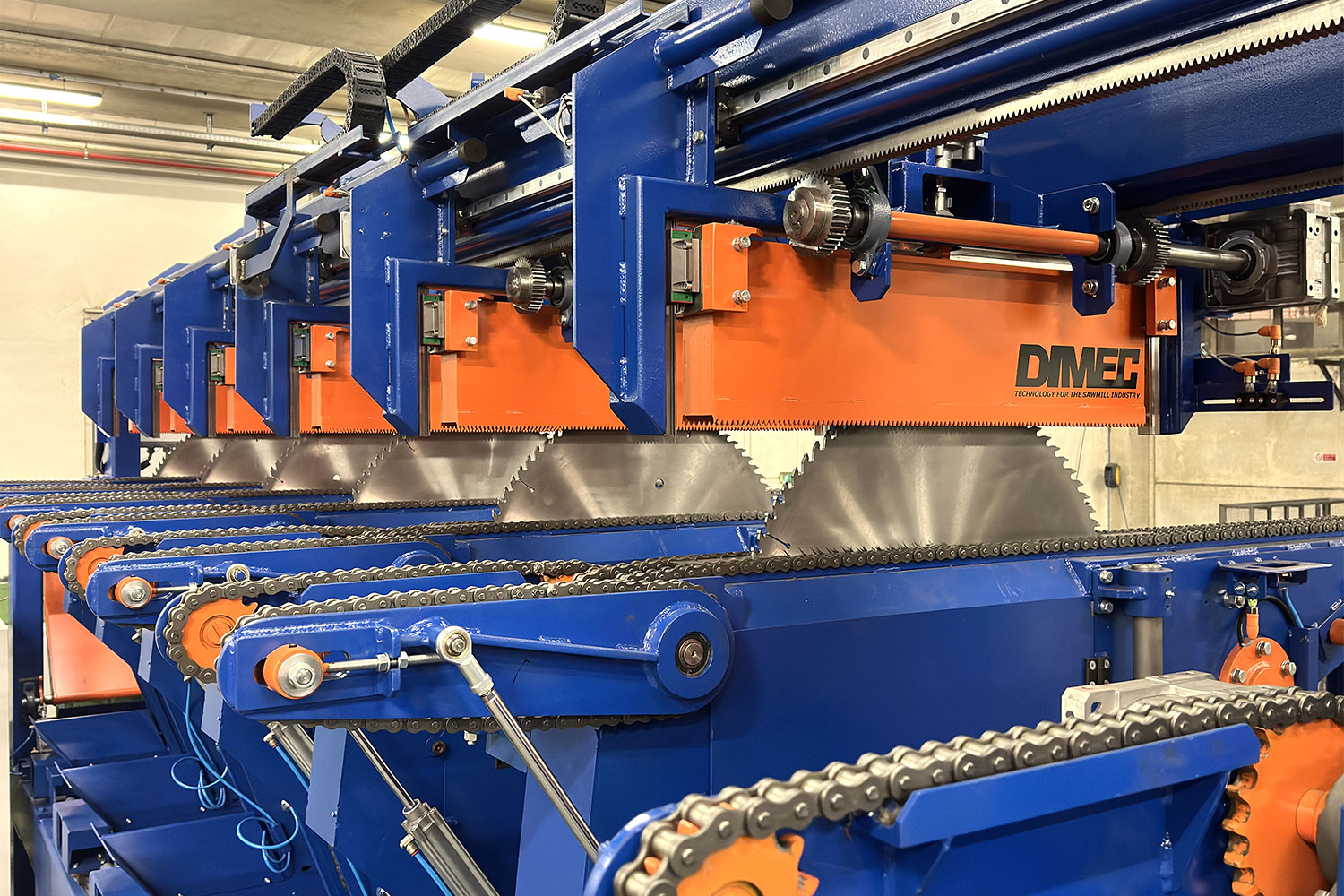 Automazione industriale per segherie e industrie del legno – Dimec
